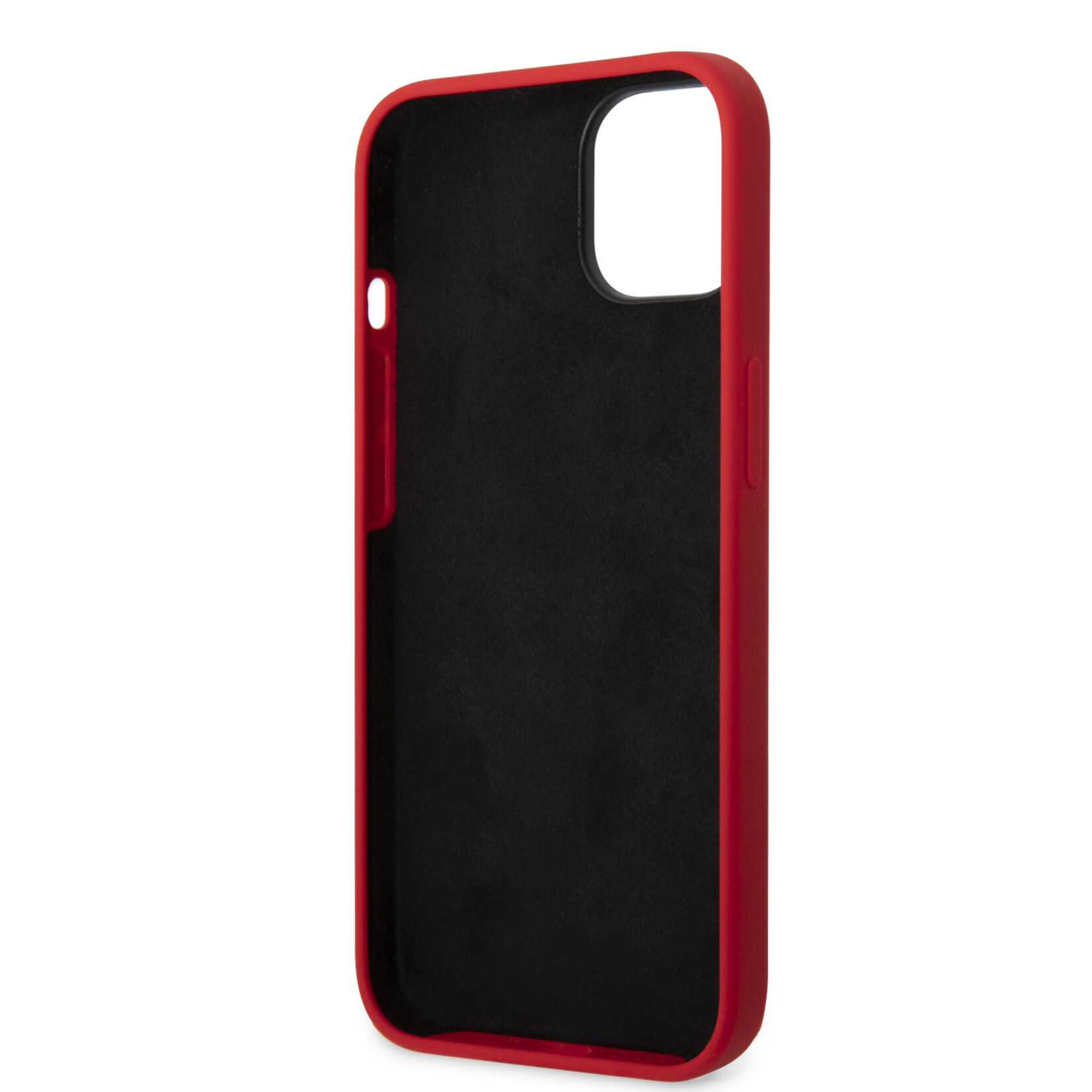 Ferrari Ferrari Silicone Back Cover Telefoonhoesje voor Apple iPhone 14 - Bescherm je Telefoon, Kleur: Rood