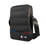 BMW BMW 10 Inch Tablet Bag - Carbon Tricolor - Zwart