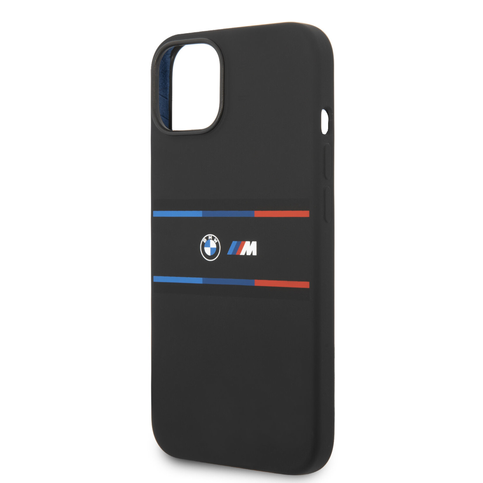 BMW BMW Silicone Back Cover voor Apple iPhone 14 Plus - Kleur: Zwart - Bescherming van Telefoon