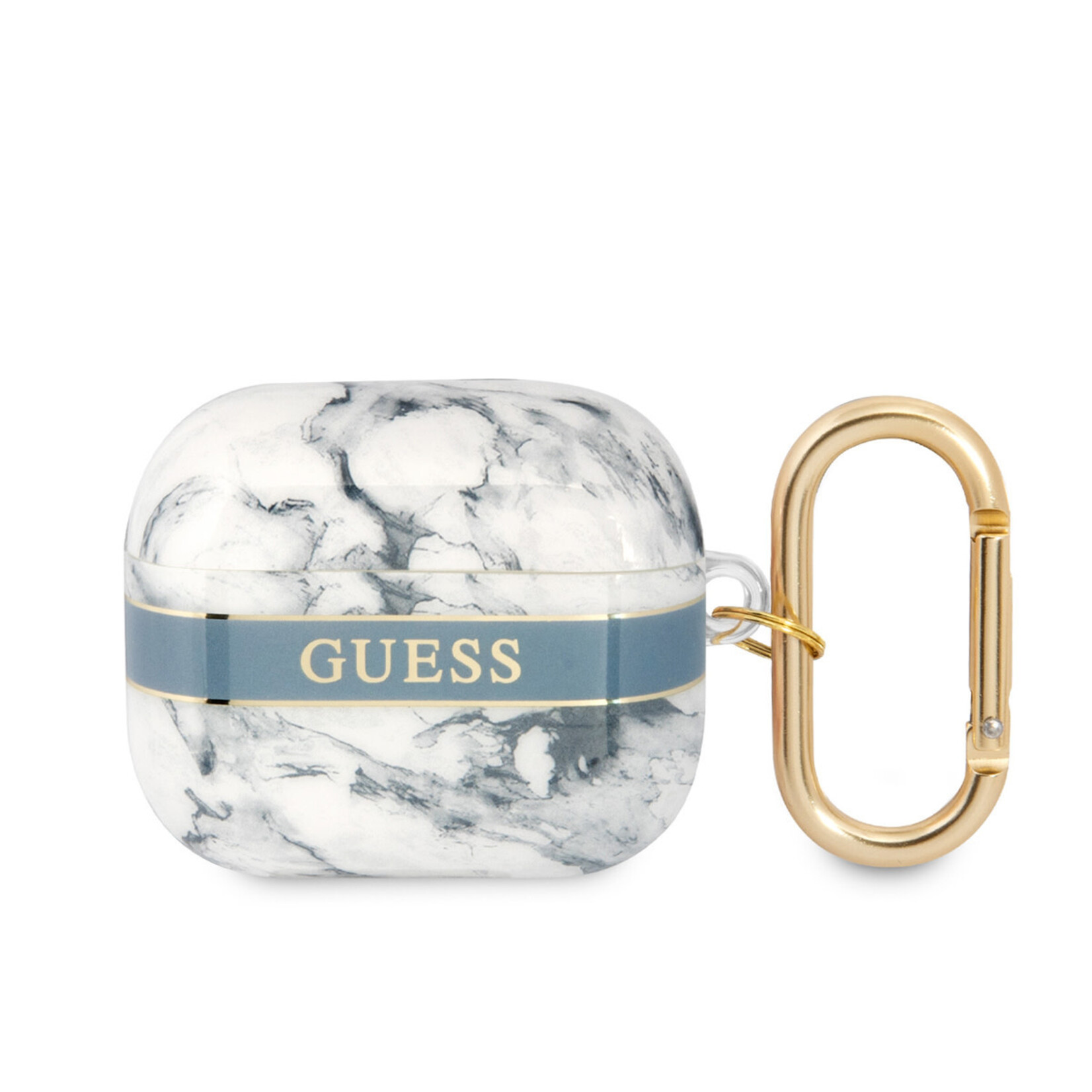 Guess Guess Airpods 3 Case - Marble - Blauw