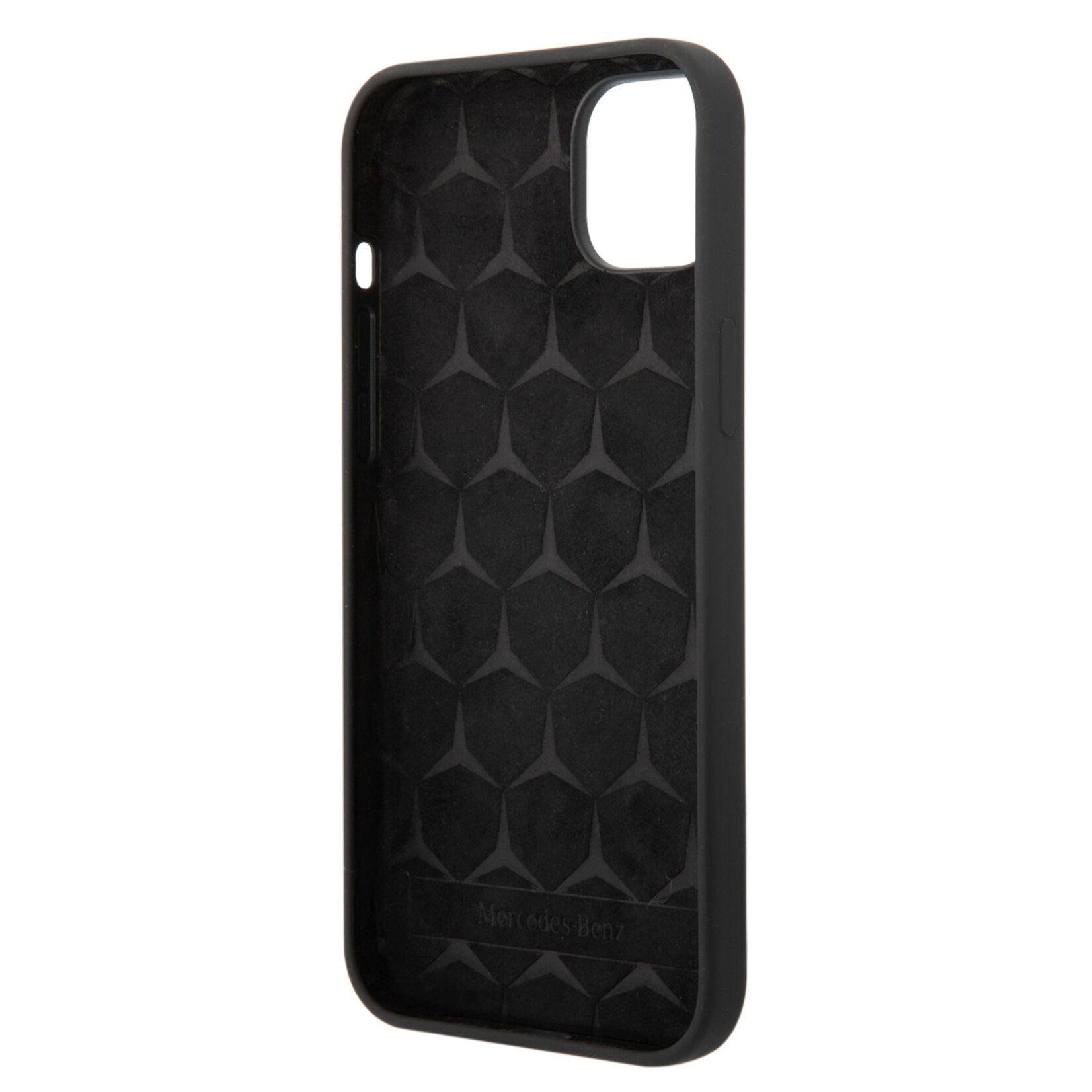 Mercedes-Benz Mercedes-Benz Silicone Back Cover Smartphonehoesje voor Apple iPhone 14 Plus - Bescherm je Telefoon - Zwart