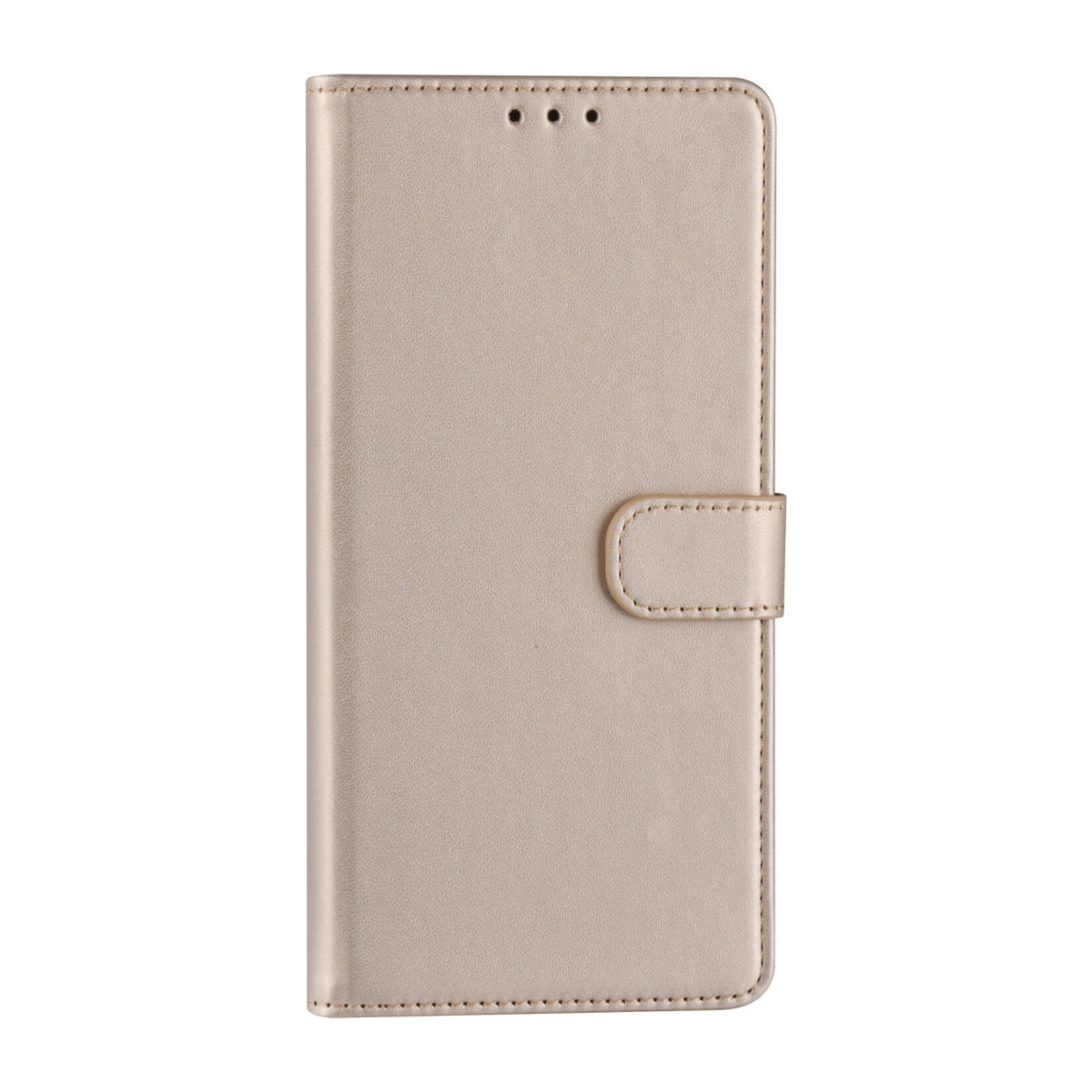 Samsung Galaxy A13 4G Book Case hoesje - Pasjeshouder voor 3 pasjes - Magneetsluiting - Goud