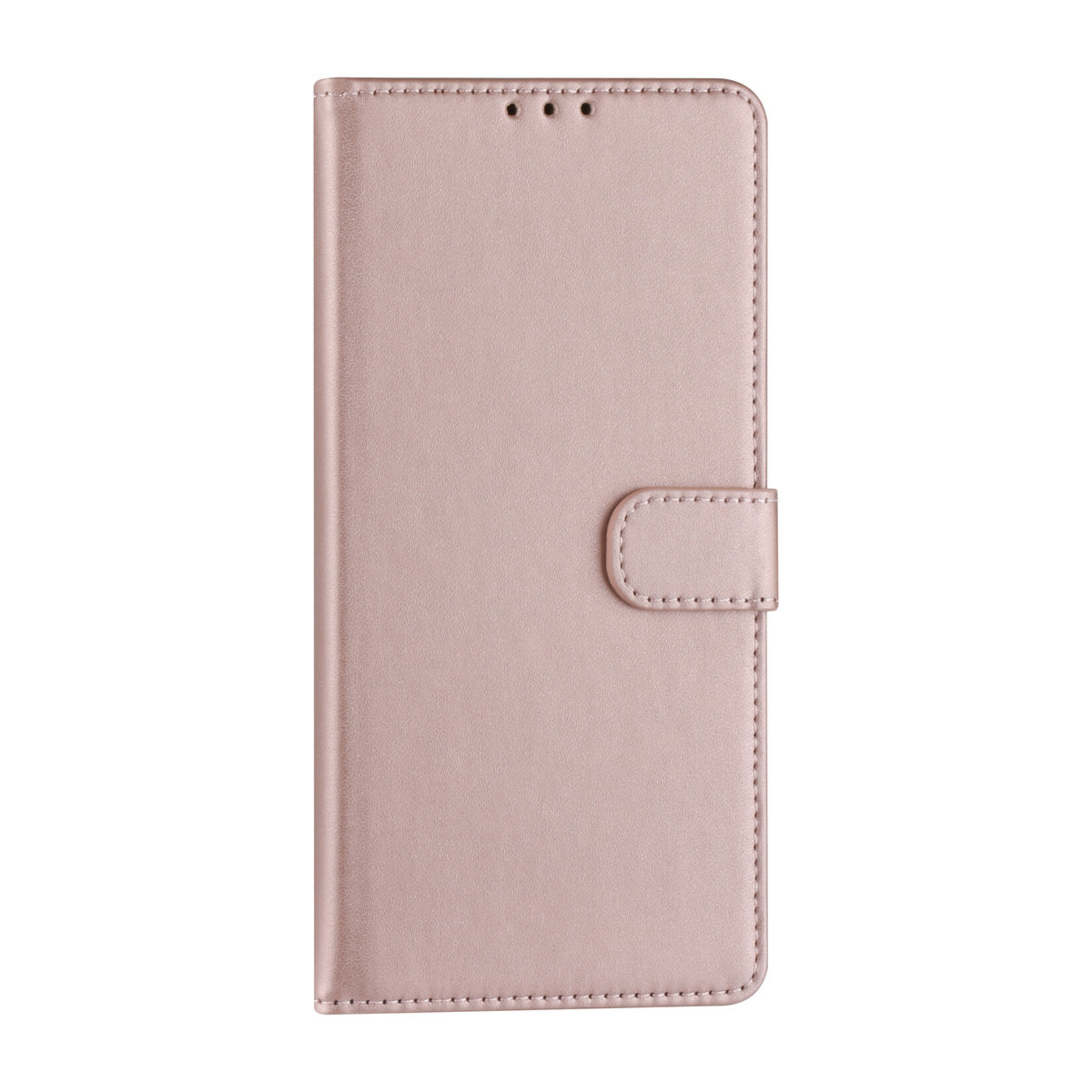 Samsung Galaxy A23 Book Case hoesje - Pasjeshouder voor 3 pasjes - Magneetsluiting - Rose Gold