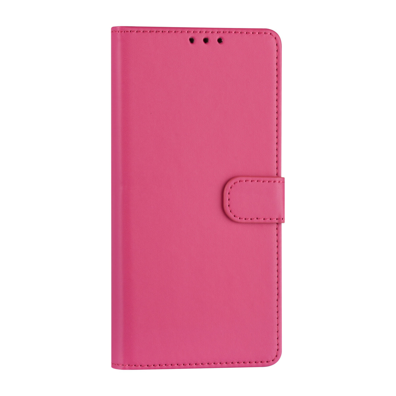 Samsung Galaxy A33 5G Book Case hoesje - Pasjeshouder voor 3 pasjes - Magneetsluiting - Felroze