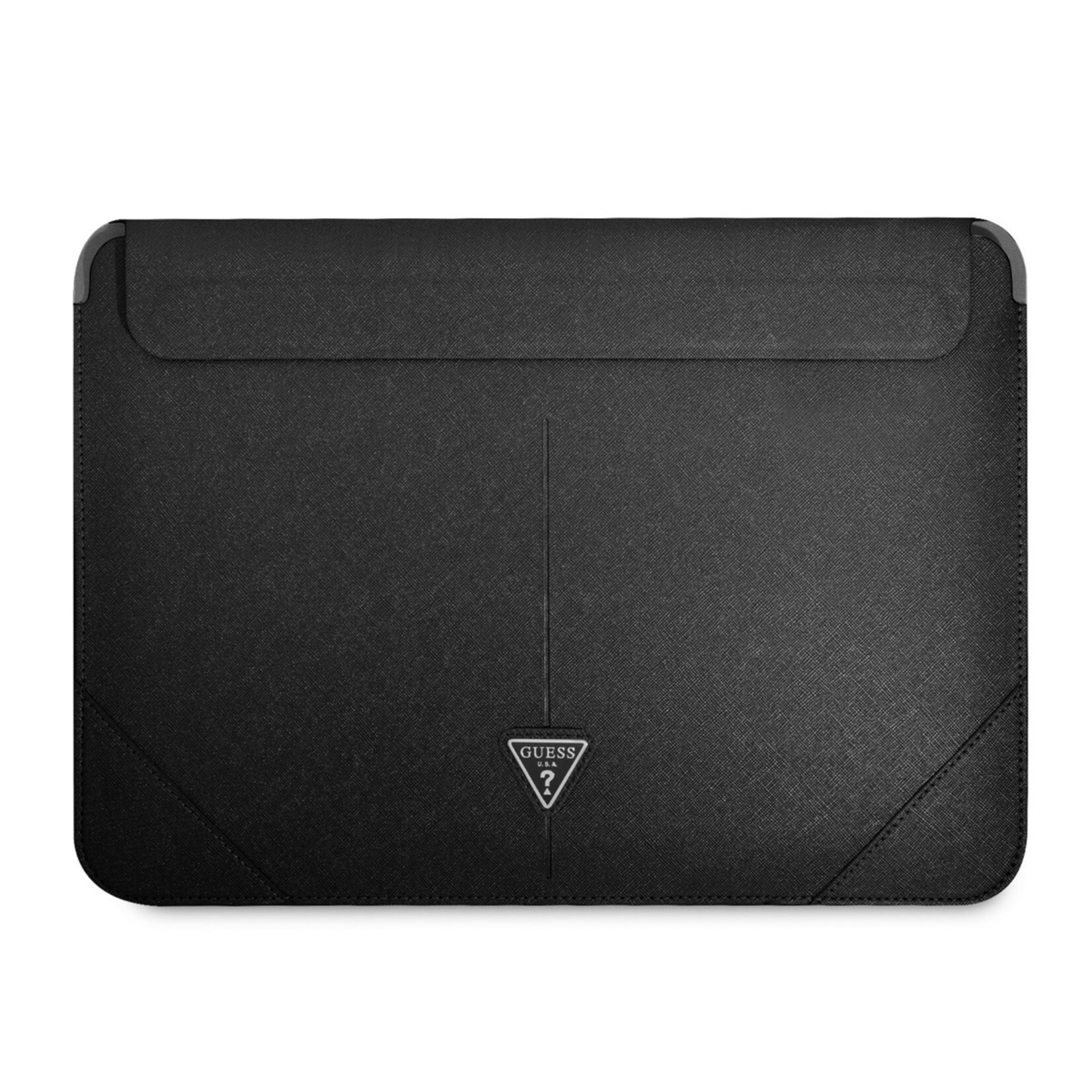 Guess Guess 14 Inch Laptop- en Tablet-Sleeve - PU Saffiano - Zwart