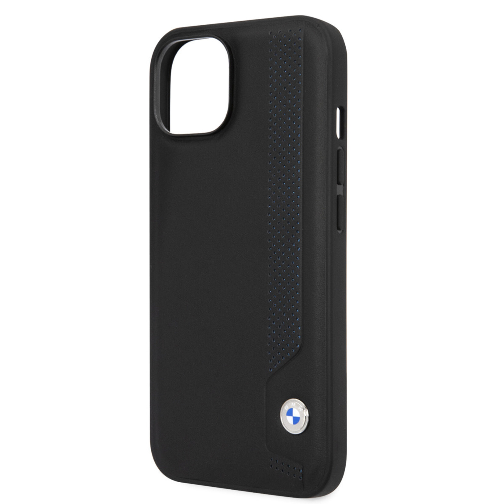 BMW BMW iPhone 14 Plus Pu Leer Telefoonhoesje met Zwarte Achterkant - Perfecte Bescherming.