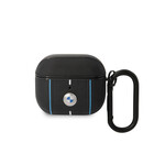 BMW BMW Airpods 3 Sig Case - Leather - Color Lines - Zwart