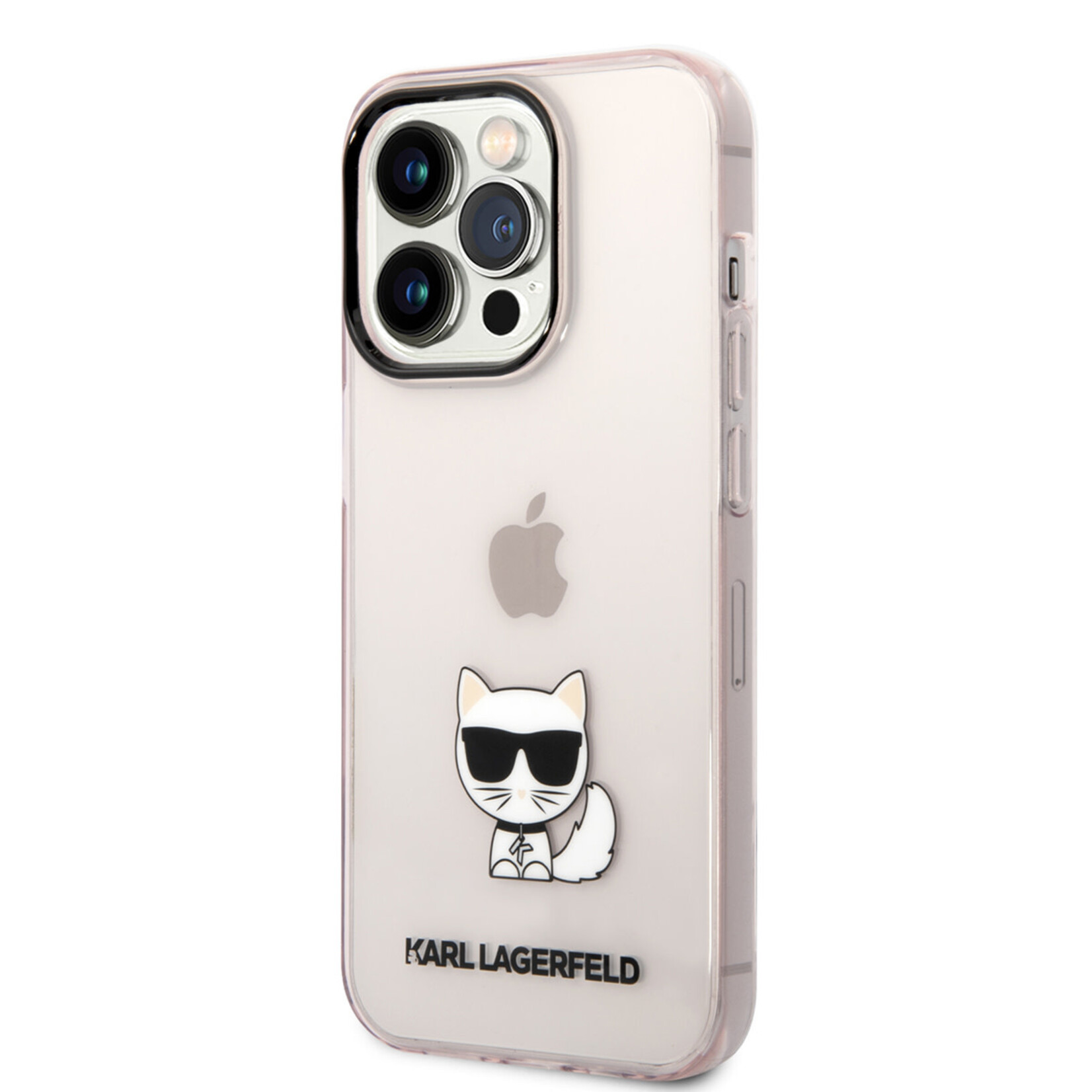 Karl Lagerfeld Karl Lagerfeld iPhone 14 Pro Max TPU Back Cover Hoesje - Roze - Bescherm je Telefoon