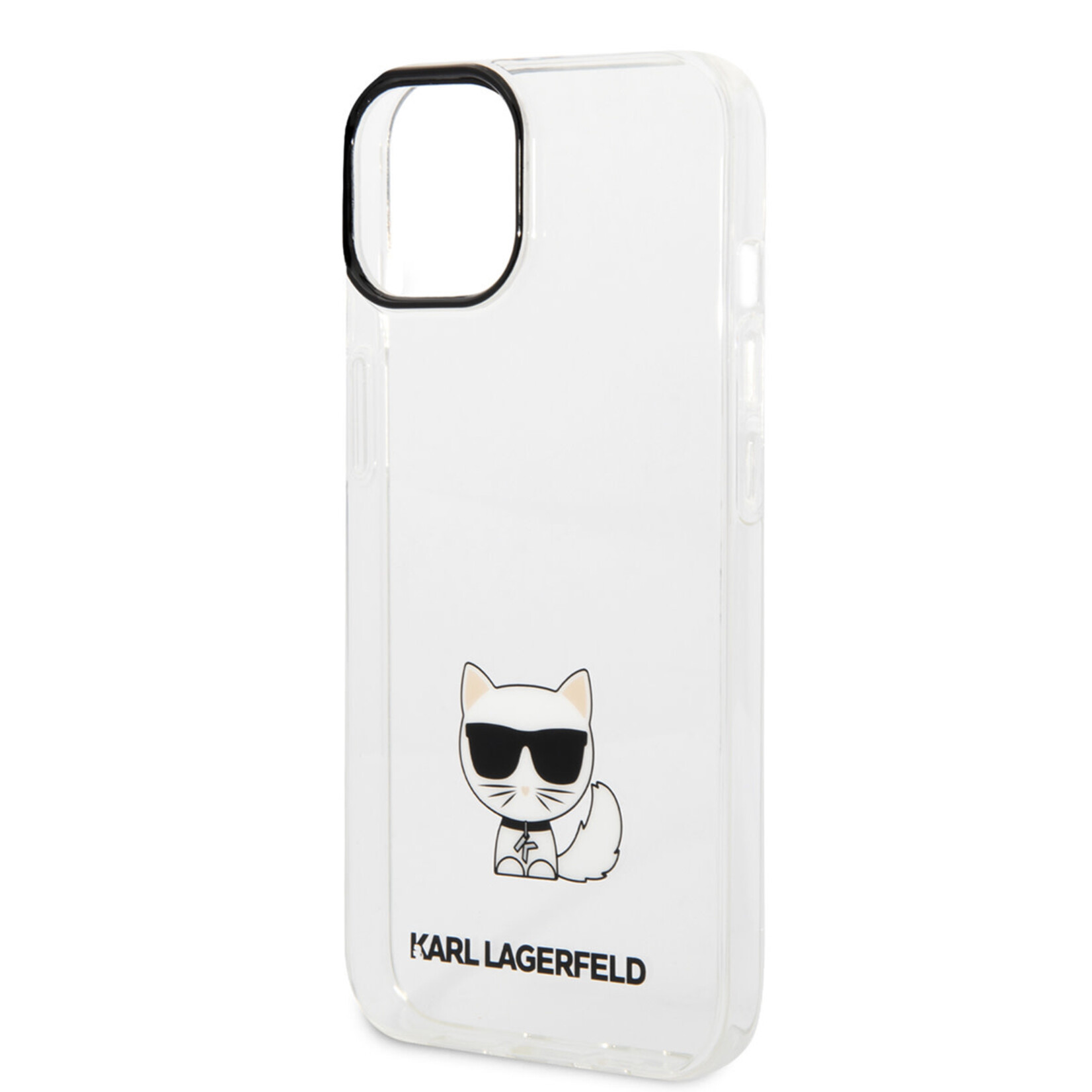 Karl Lagerfeld Karl Lagerfeld Transparant Telefoonhoesje voor Apple iPhone 14 - Bescherm uw Telefoon met TPU Materiaal en Back Cover