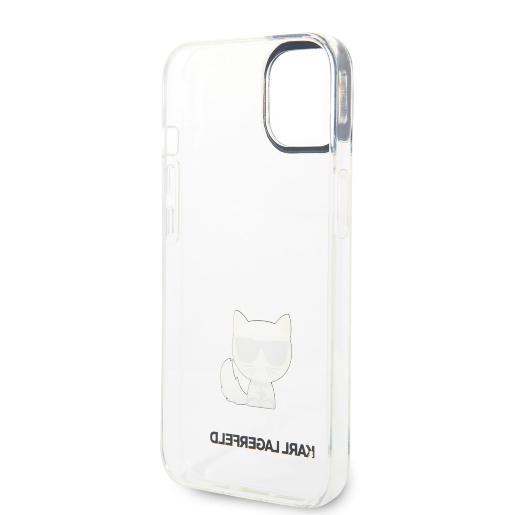 Karl Lagerfeld Karl Lagerfeld Transparante TPU Smartphonehoesje voor iPhone 14 Plus - Bescherm Uw Telefoon en Geniet van Stijl.