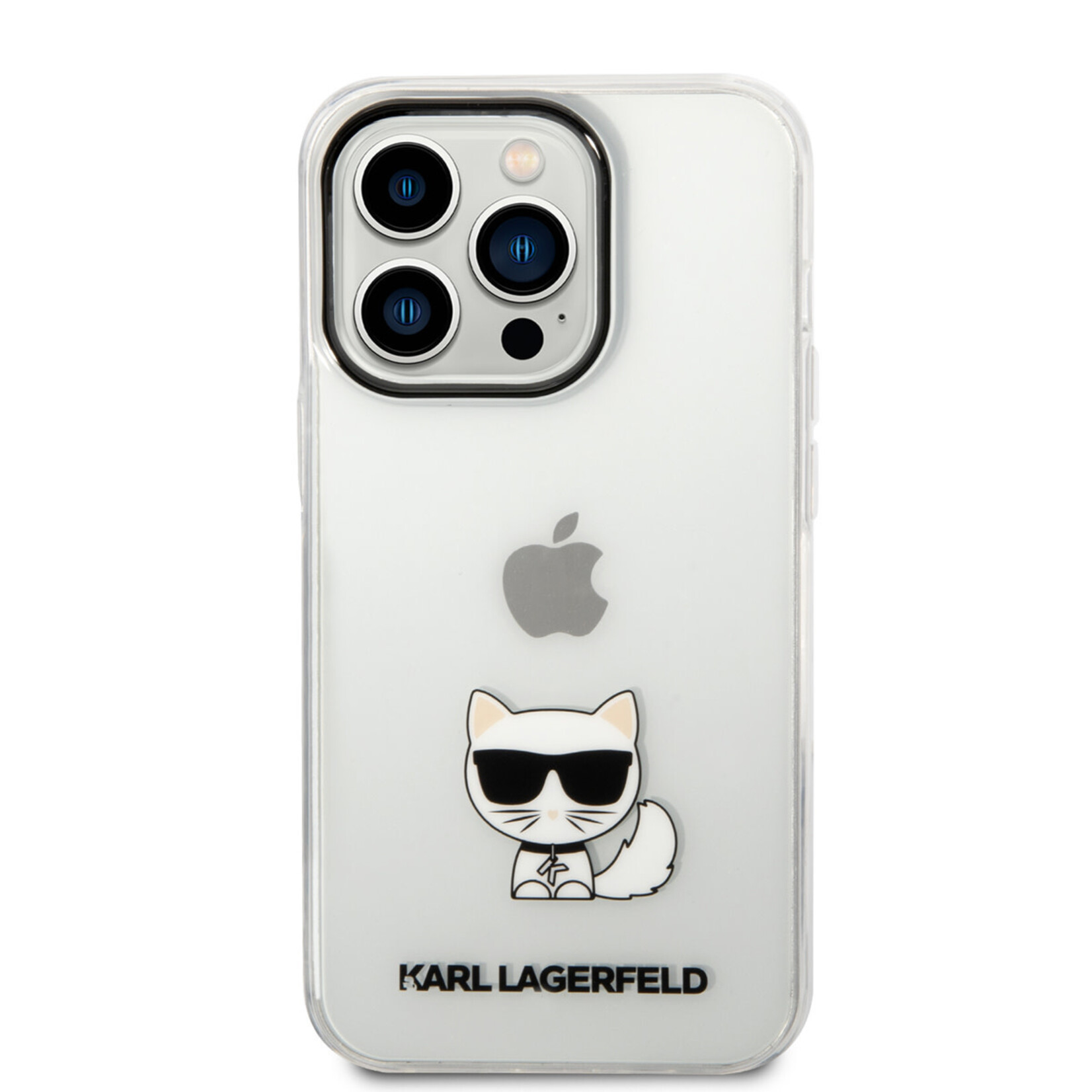 Karl Lagerfeld Karl Lagerfeld Transparant TPU Smartphonehoesje voor Apple iPhone 14 Pro Max - Bescherm je Telefoon met Back Cover