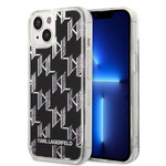 Karl Lagerfeld Karl Lagerfeld Telefoonhoesje voor Apple iPhone 14 Plus – TPU met Zwarte Back Cover – Bescherming voor Telefoon.