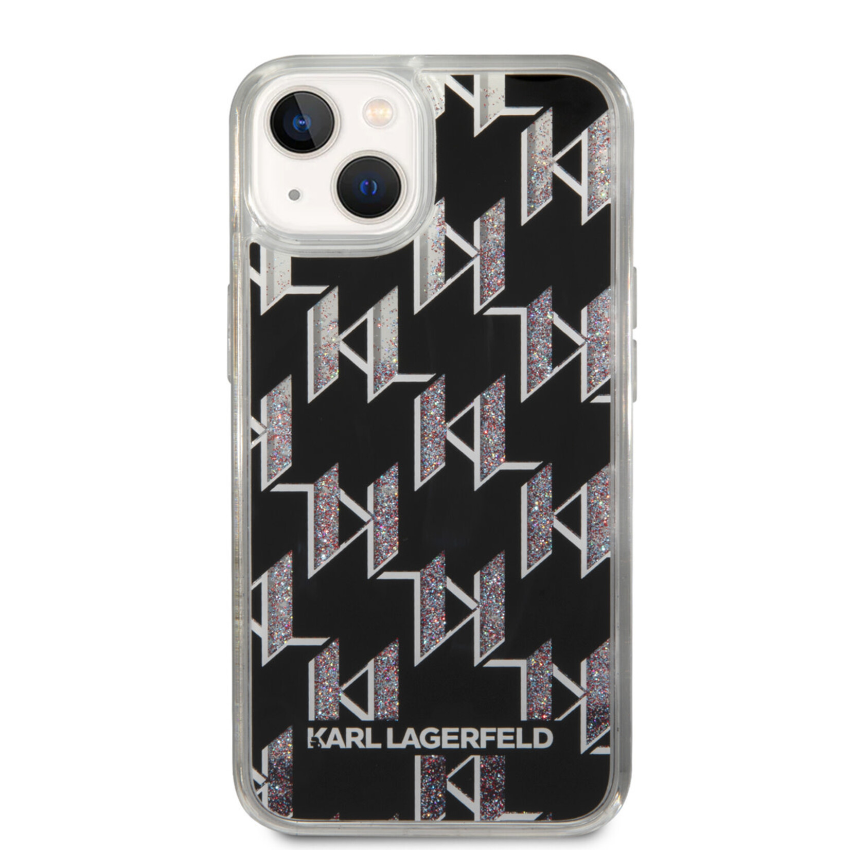 Karl Lagerfeld Karl Lagerfeld Telefoonhoesje voor Apple iPhone 14 Plus – TPU met Zwarte Back Cover – Bescherming voor Telefoon.