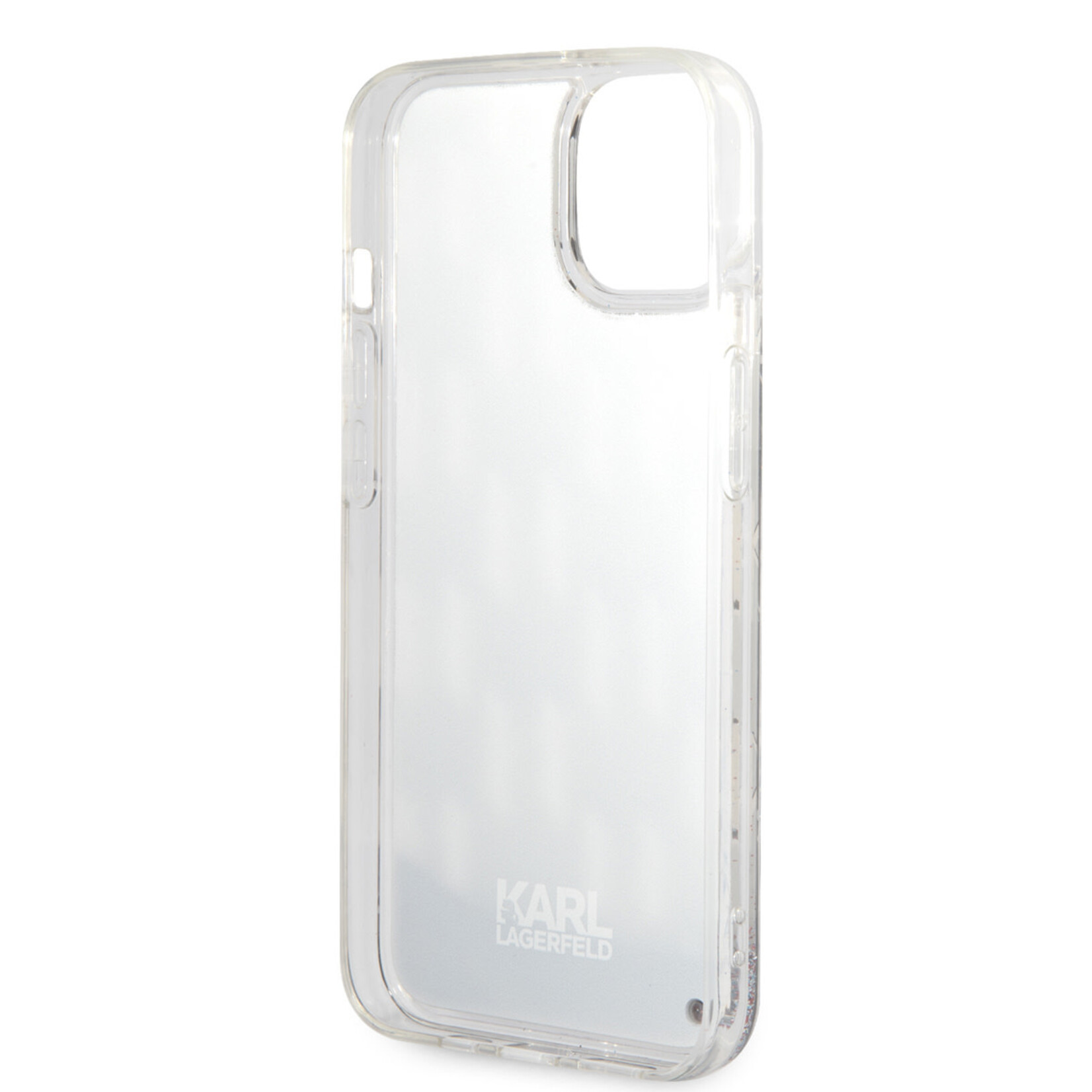 Karl Lagerfeld Karl Lagerfeld Telefoonhoesje voor Apple iPhone 14 Plus – TPU met Zwarte Back Cover – Bescherming voor Telefoon.