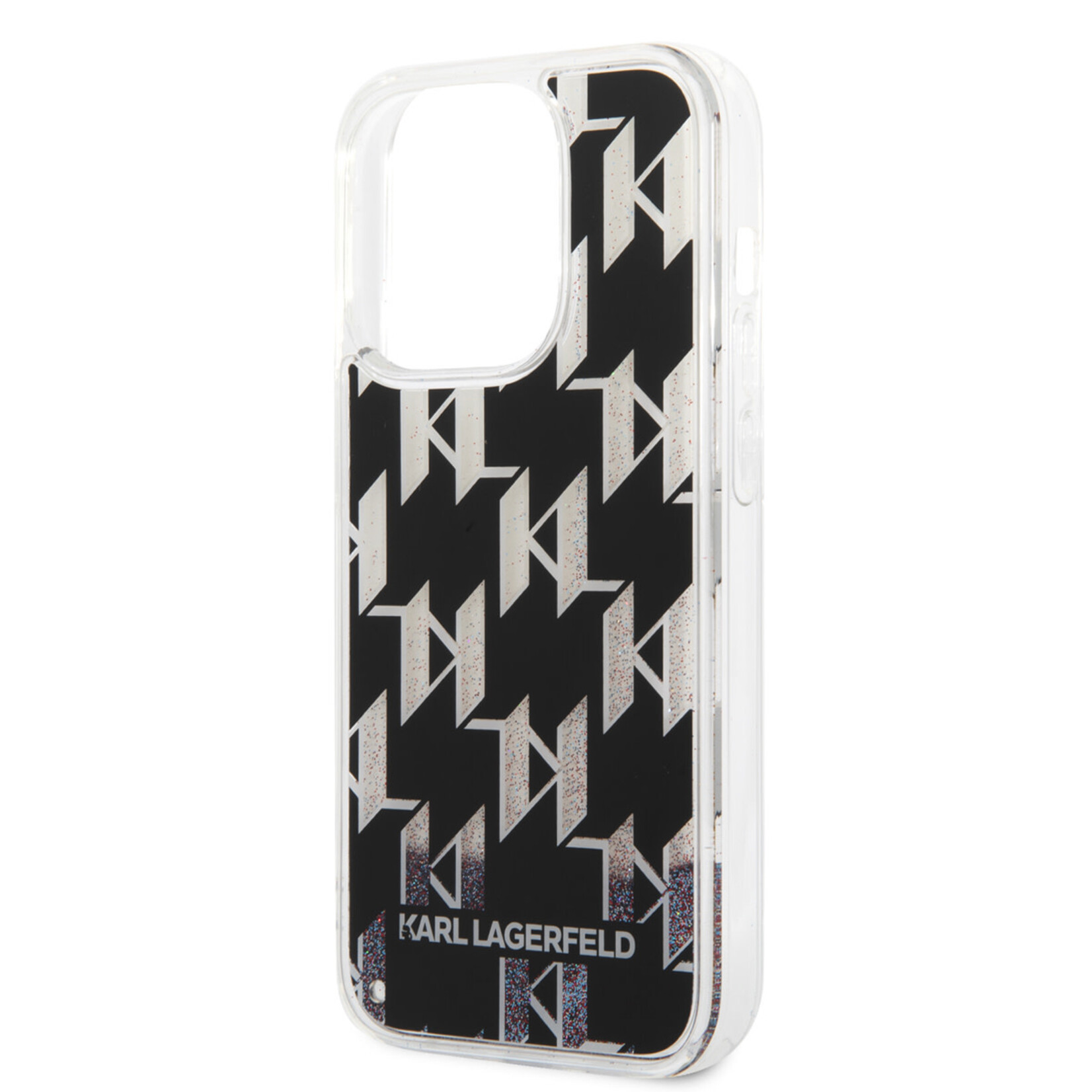 Karl Lagerfeld Karl Lagerfeld Telefoonhoesje voor Apple iPhone 14 Pro - TPU Back Cover - Bescherm je Telefoon - Zwart