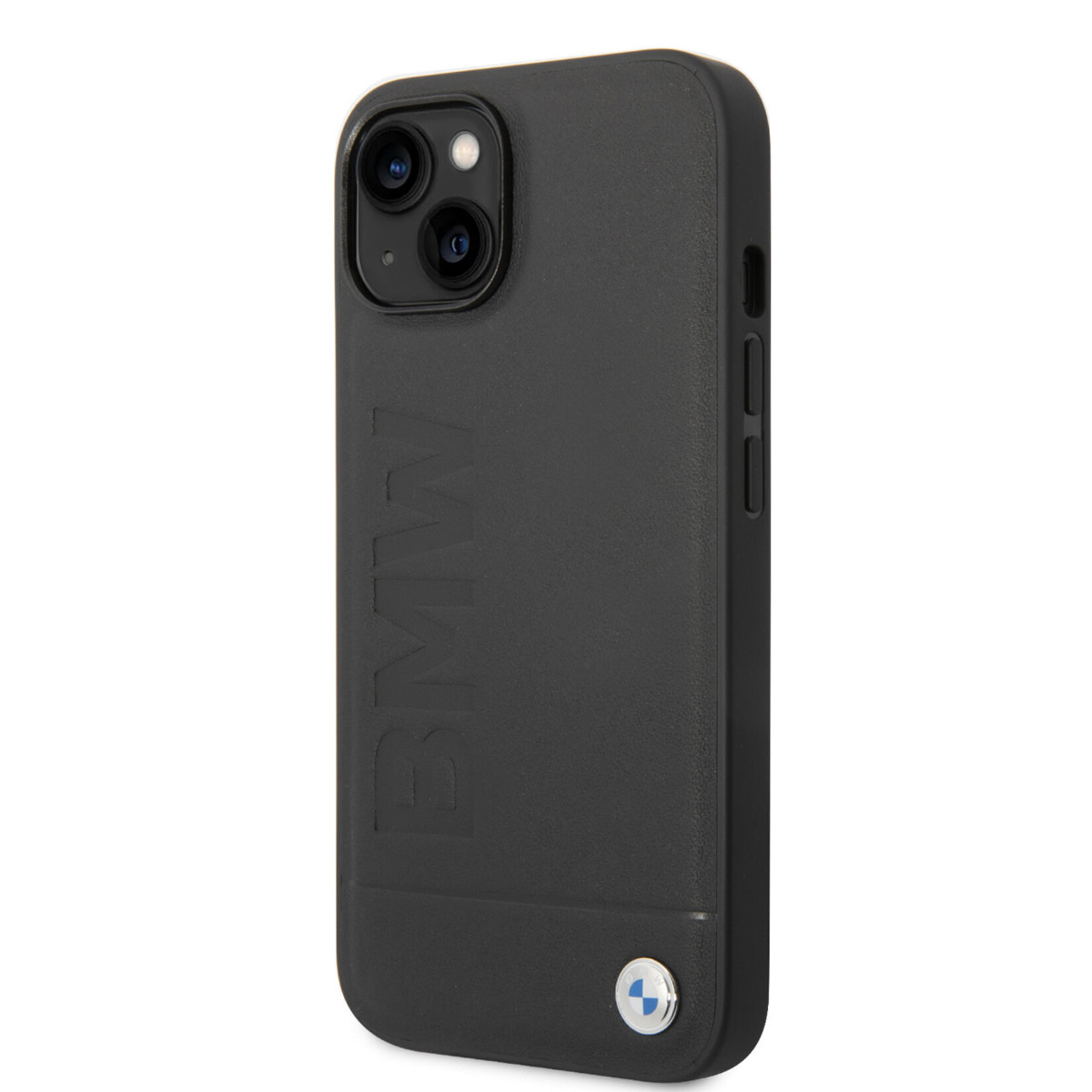 BMW BMW Back Cover Wallet Case voor Apple iPhone 14, Zwart PU-Leer met Bescherming - Telefoonhoesje Smartphonehoesje