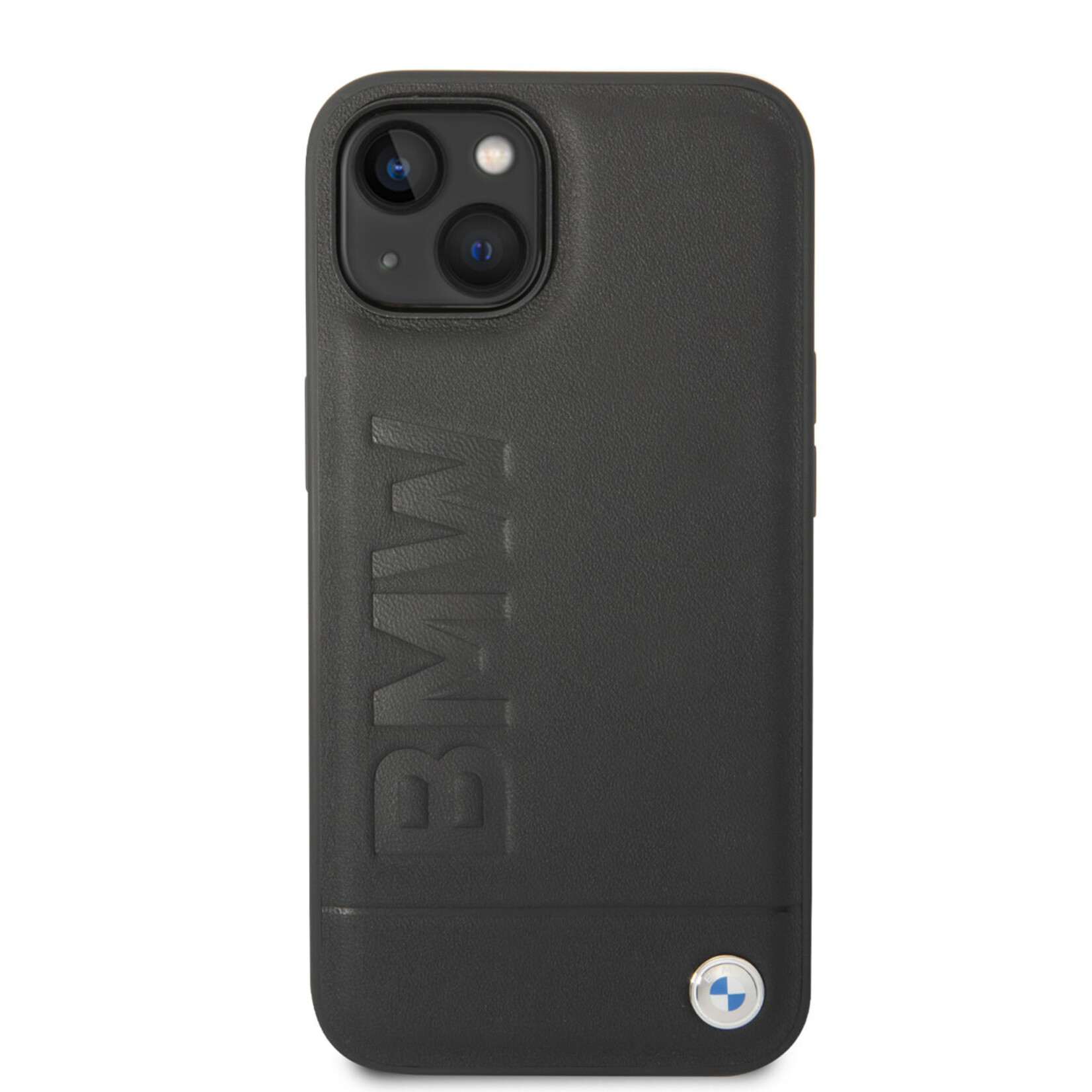 BMW BMW Back Cover Wallet Case voor Apple iPhone 14, Zwart PU-Leer met Bescherming - Telefoonhoesje Smartphonehoesje