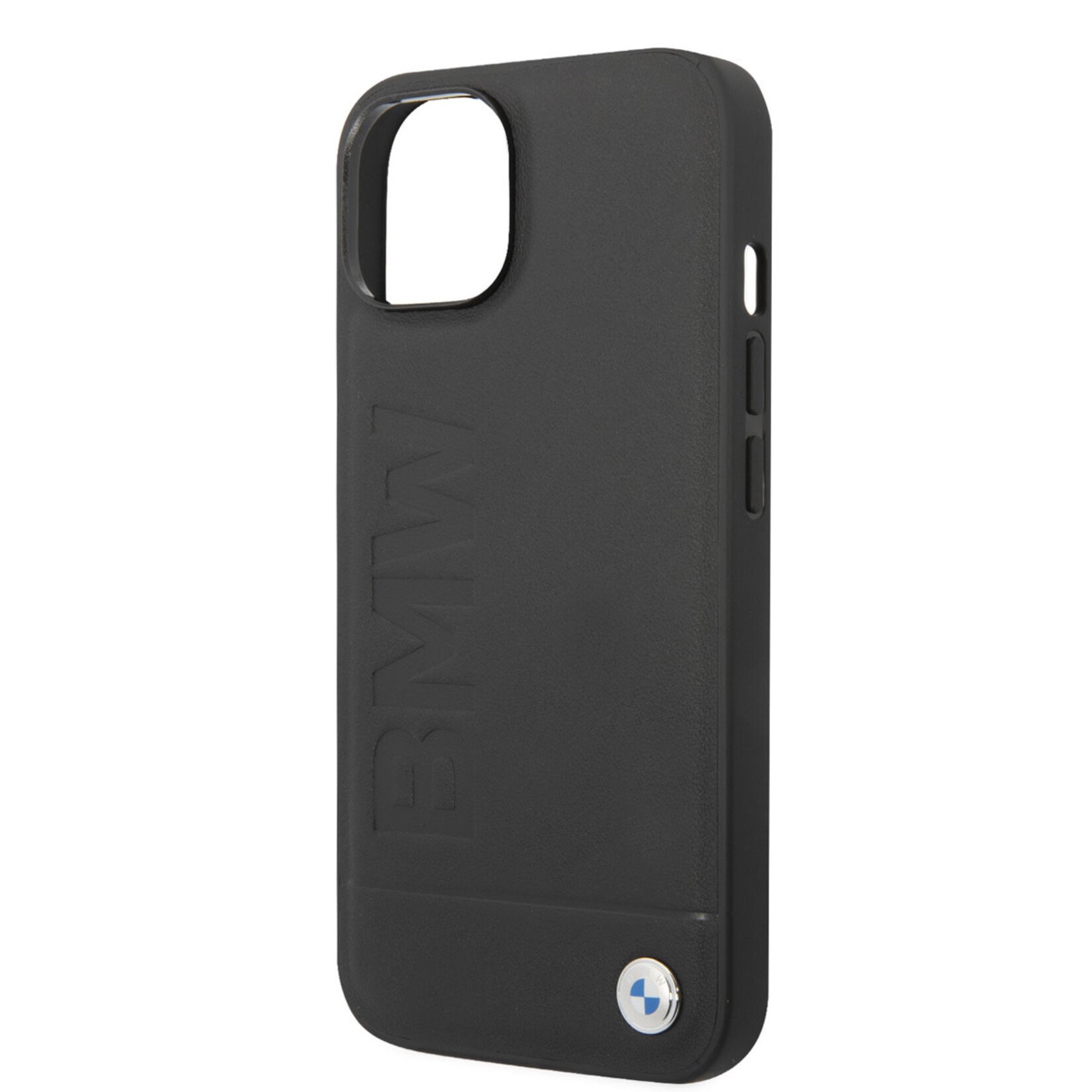 BMW BMW Back Cover Wallet Case voor Apple iPhone 14, Zwart PU-Leer met Bescherming - Telefoonhoesje Smartphonehoesje