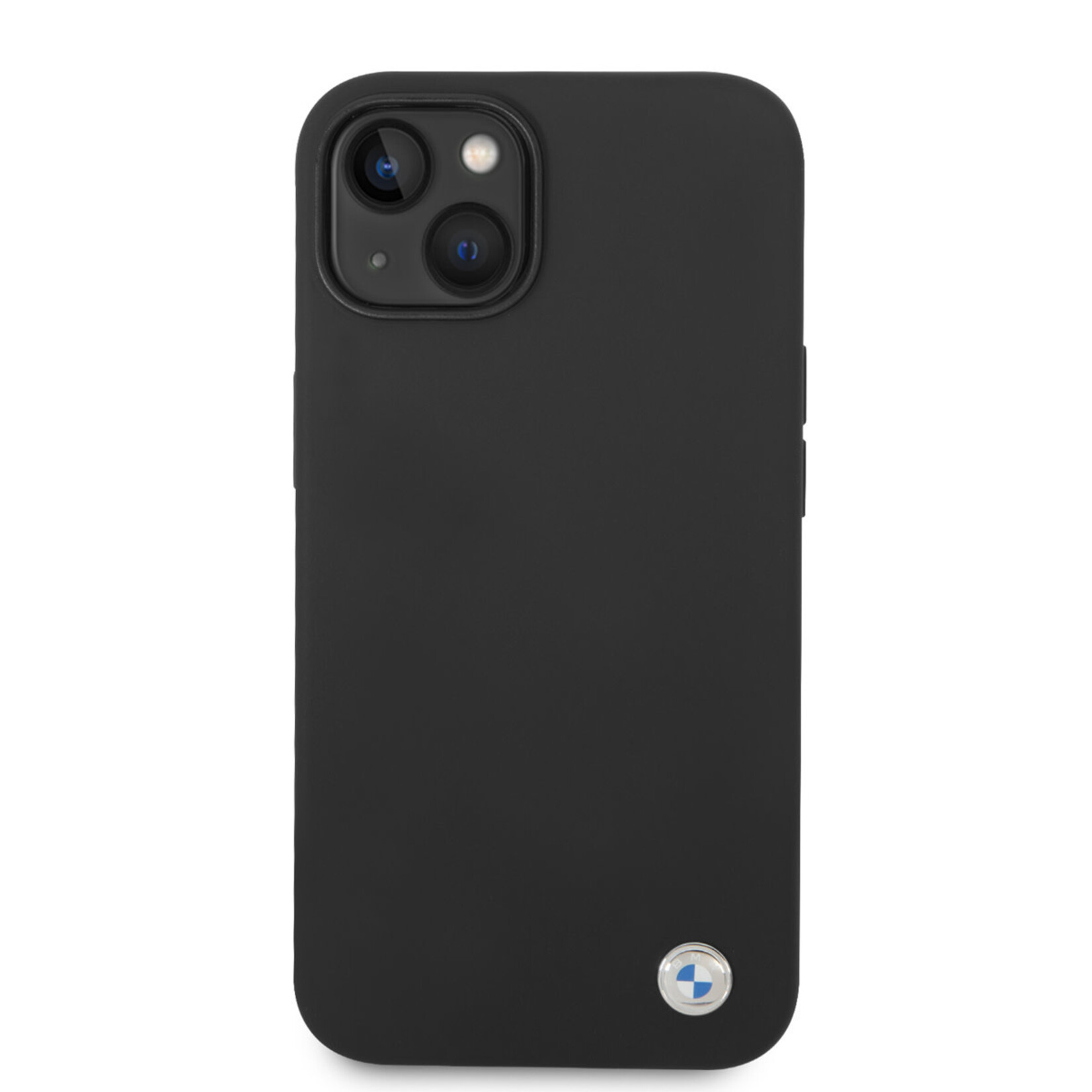BMW BMW Silicone Back Cover voor Apple iPhone 14 Plus - Kleur: Zwart - Bescherming van Telefoon
