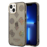 Guess Guess iPhone 14 Smartphonehoesje - TPU Back Cover met Bescherming - Kleur: Zwart