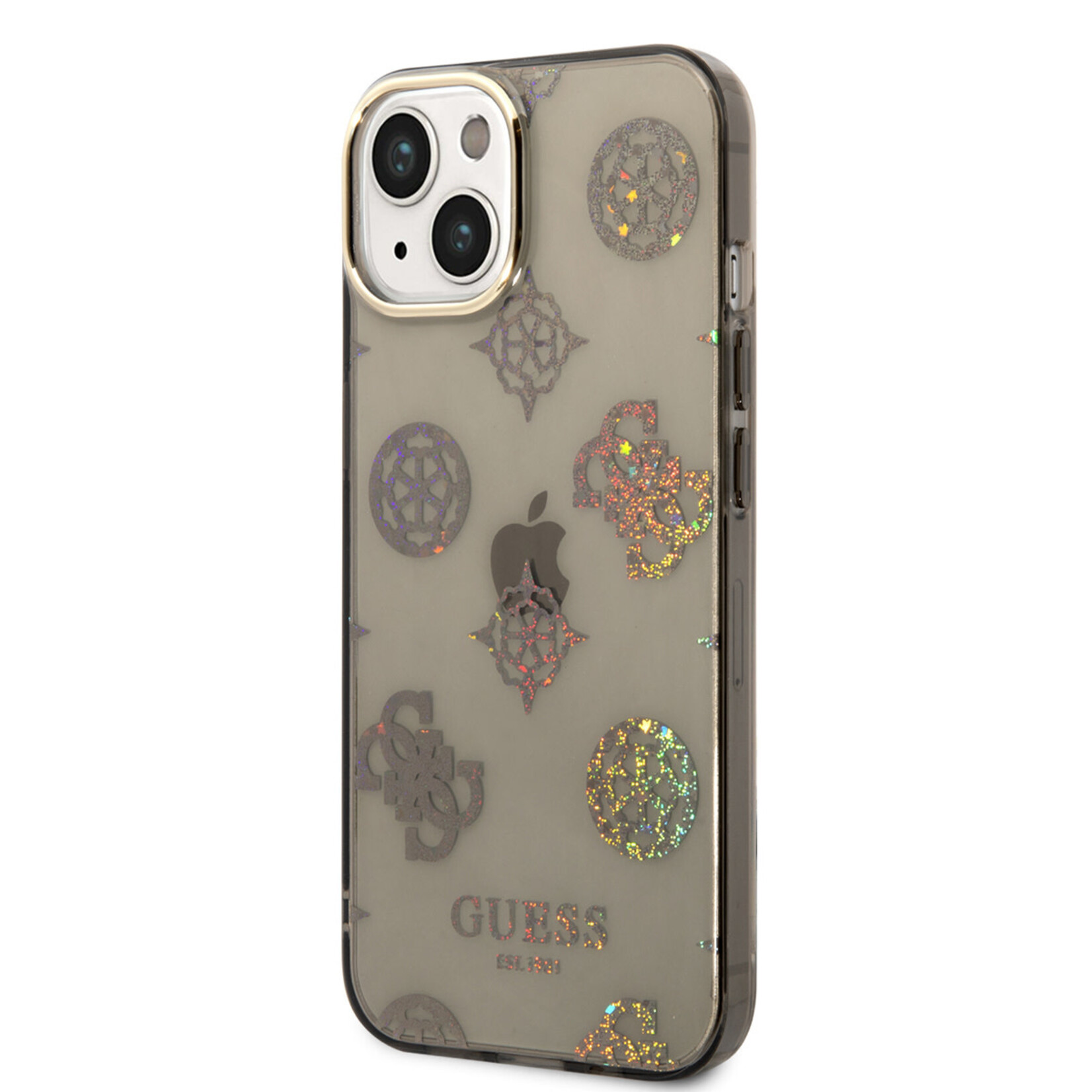 Guess Guess iPhone 14 Smartphonehoesje - TPU Back Cover met Bescherming - Kleur: Zwart