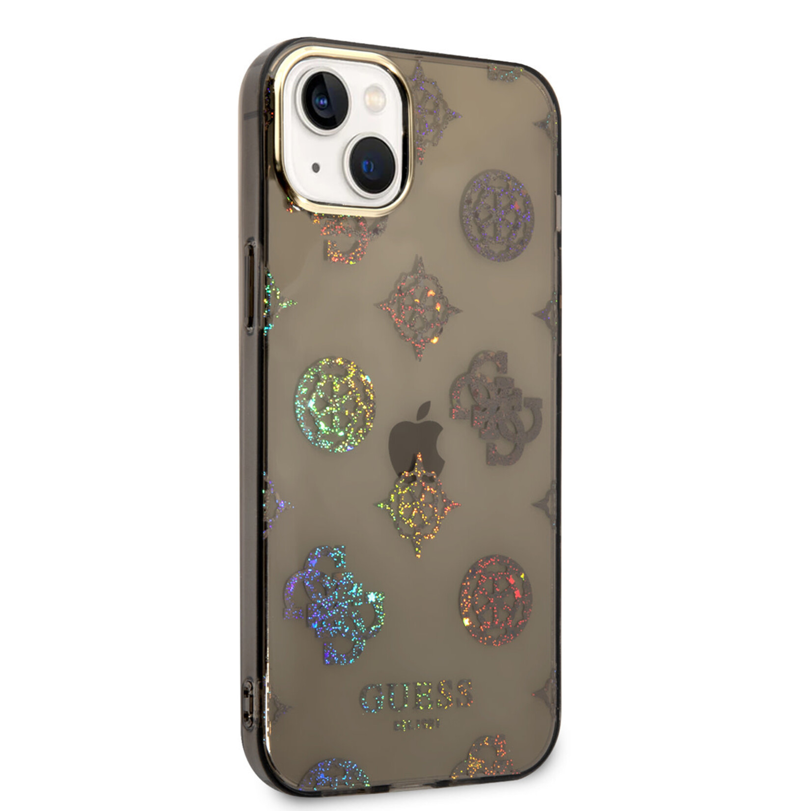 Guess Guess TPU Back Cover Telefoonhoesje voor Apple iPhone 14 Plus – Bescherm je Telefoon met Kleur Zwart & TPU Materiaal