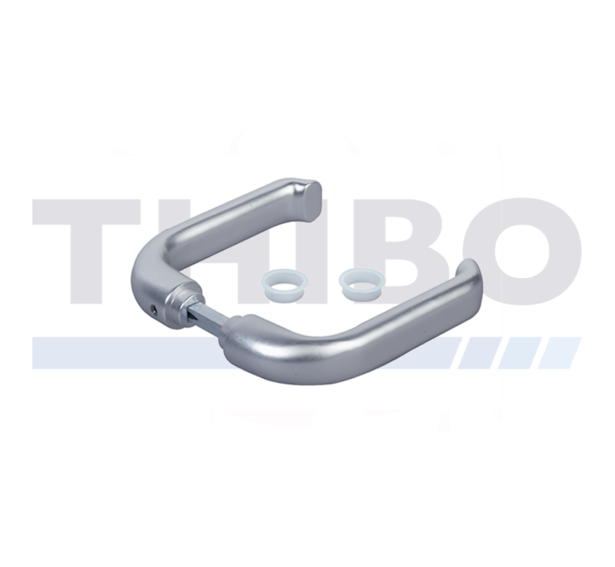 Reinforced aluminium handle pair