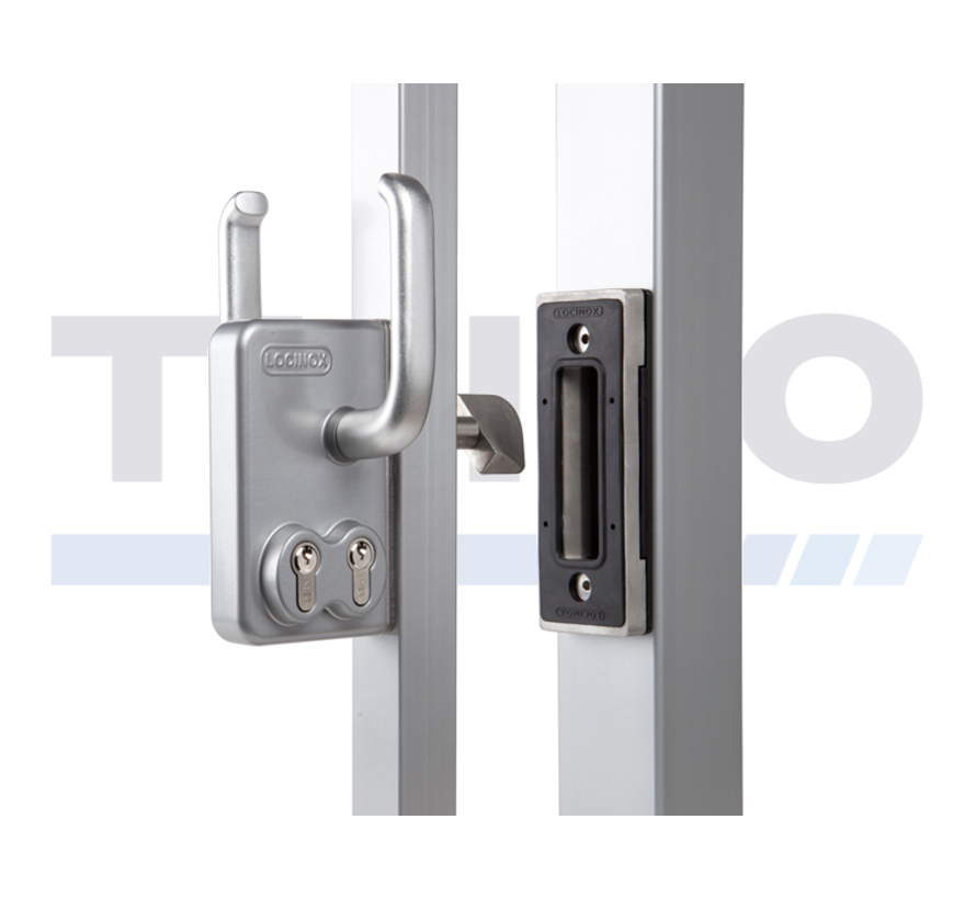 Double Cylinder sliding gate lock