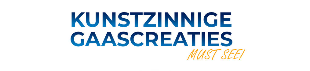 Kunstzinnige gaascreaties