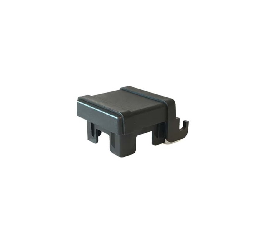 Plastic post cap 60x40 / 60x60 with mounting hooks