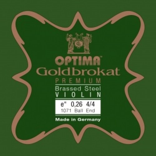 Lenzner Optima Viool snaren Lenzner Optima Goldbrokat Premium Brass Lenzner Optima Viool snaren Lenzner Optima Goldbrokat Premium Brass