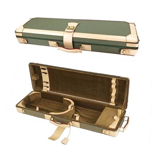 GL Cases Violin case GL denim-leather green-beige GL Cases Violin case GL denim-leather green-beige