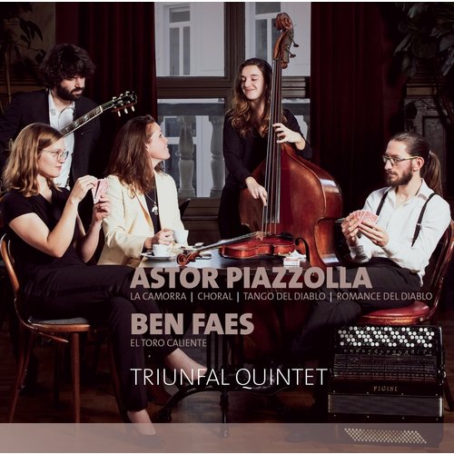 4strings CD Triunfal Quintet - Piazzolla, Faes 4strings CD Triunfal Quintet - Piazzolla, Faes