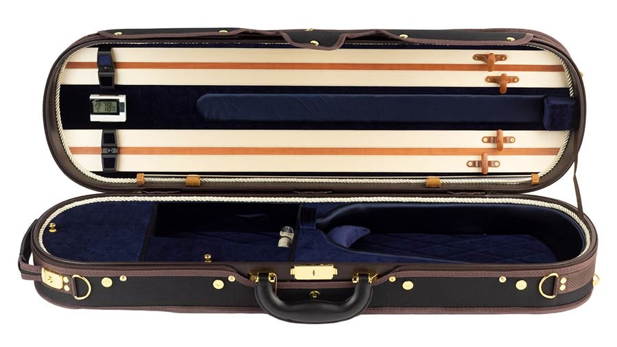 Beschrijving versieren oosten Leonardo Luxe Series viool koffer langwerpig kopen? - 4strings