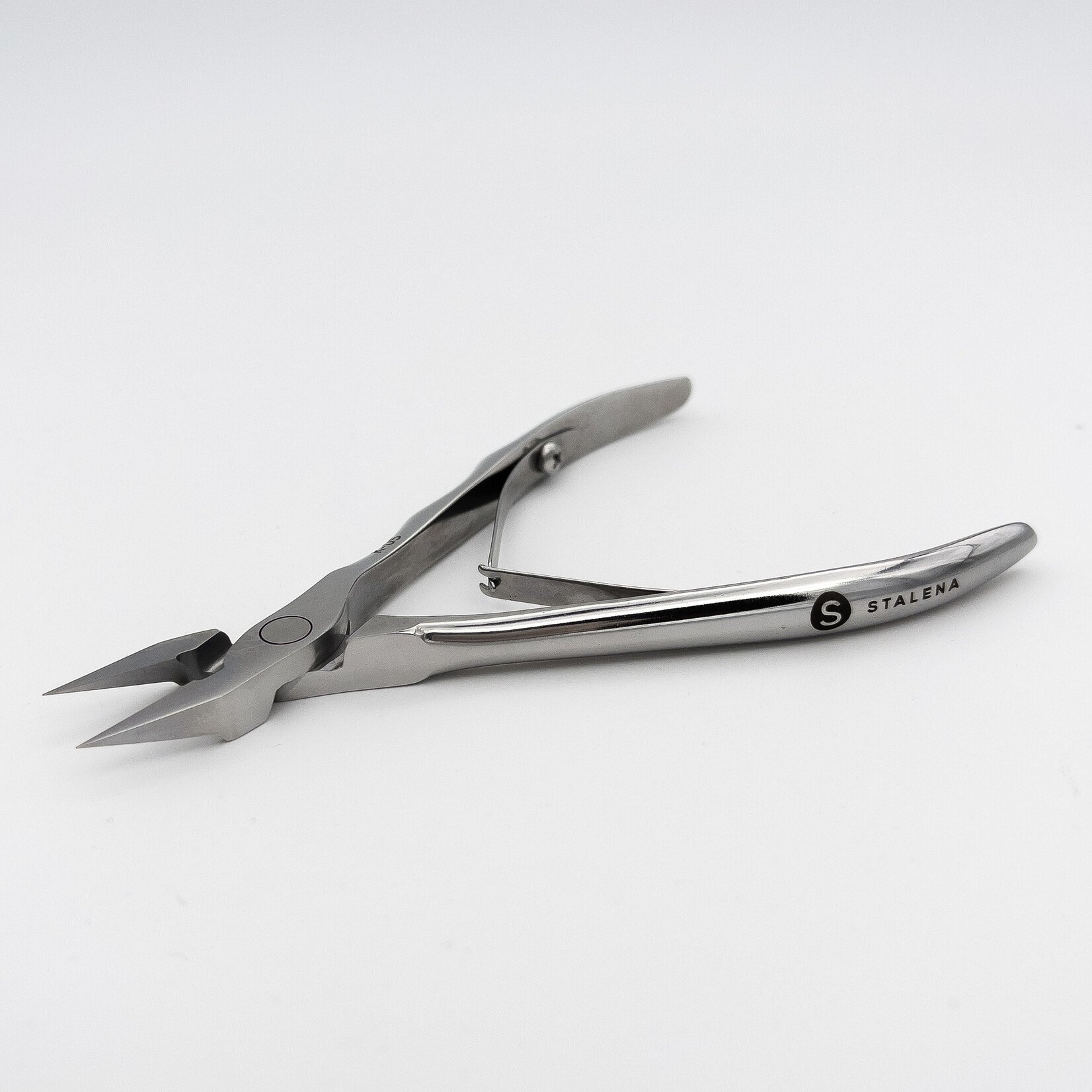 STALENA K-05 Pince à ongles incarnés grande, plate et pointue  avec poignée ergonomique