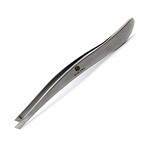 STALENA P-13 Pince à épiler courbée, oblique