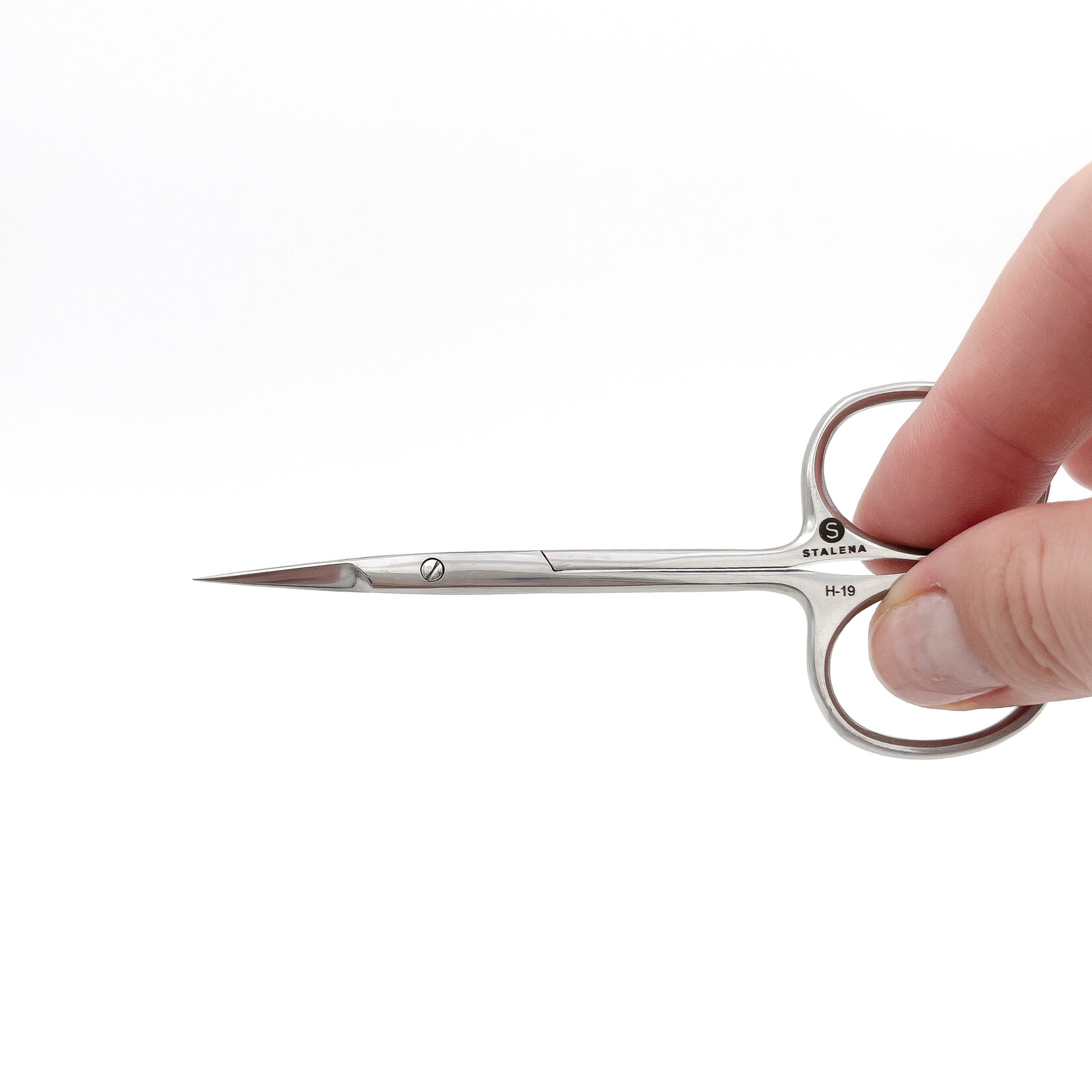 STALENA H-19 Ciseaux à peau gauchers, medium, 21 mm