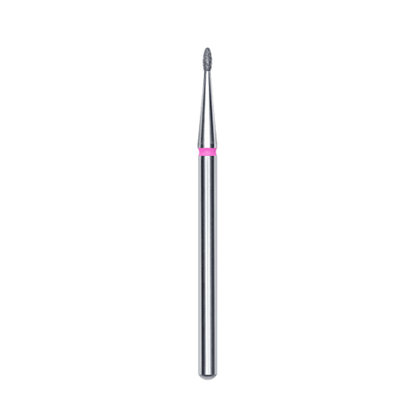 Knop diamant (roze/rood) 6P  012’3 (D 1,2 mm, L 3 mm)