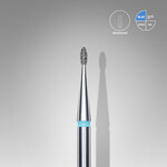 Knop diamant (blauw) 6B  012’3