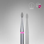 Knop diamant (roze/rood) 6P  016’3,4