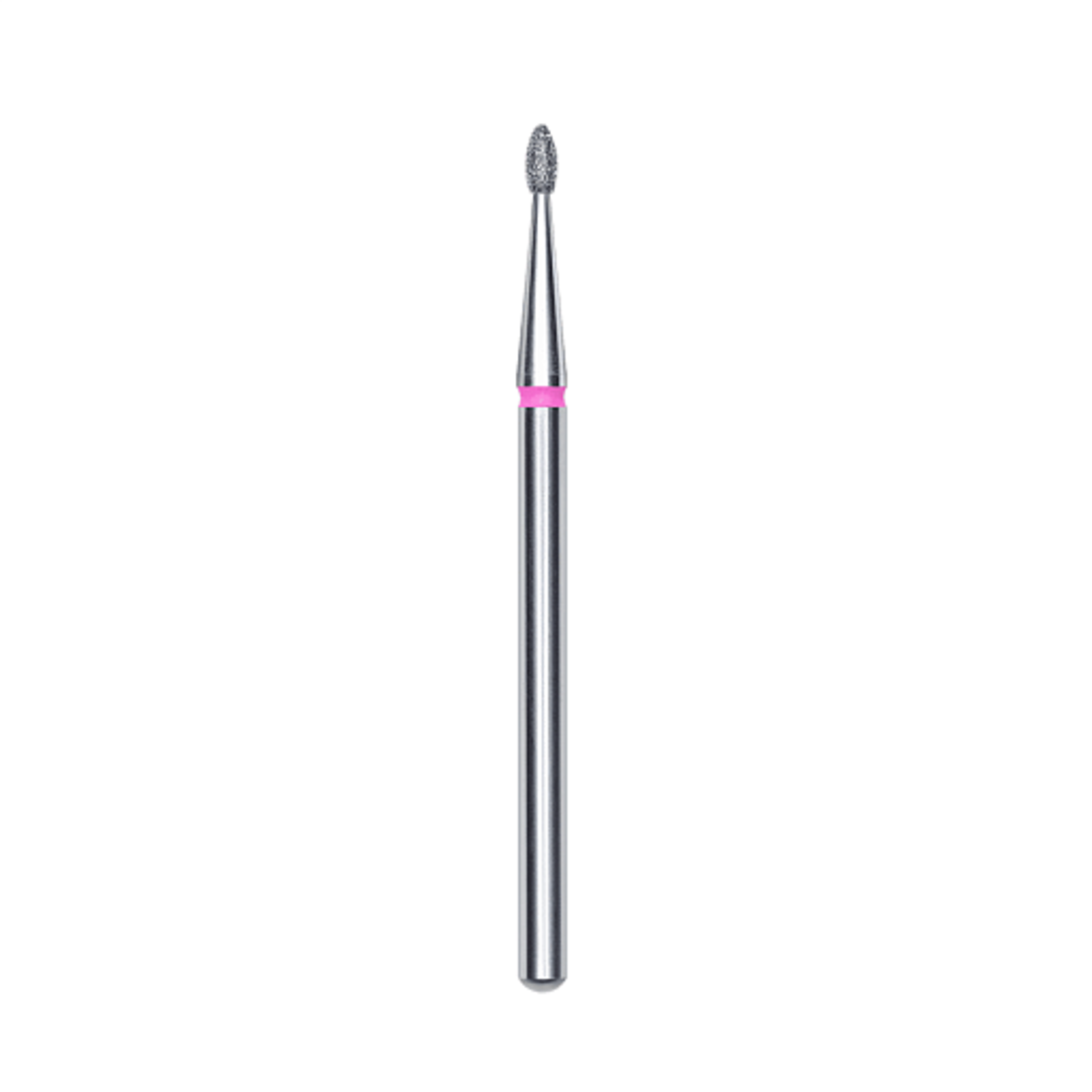 Knop diamant (roze/rood) 6P  016’3,4 (D 1,6 mm, L 3,4 mm)