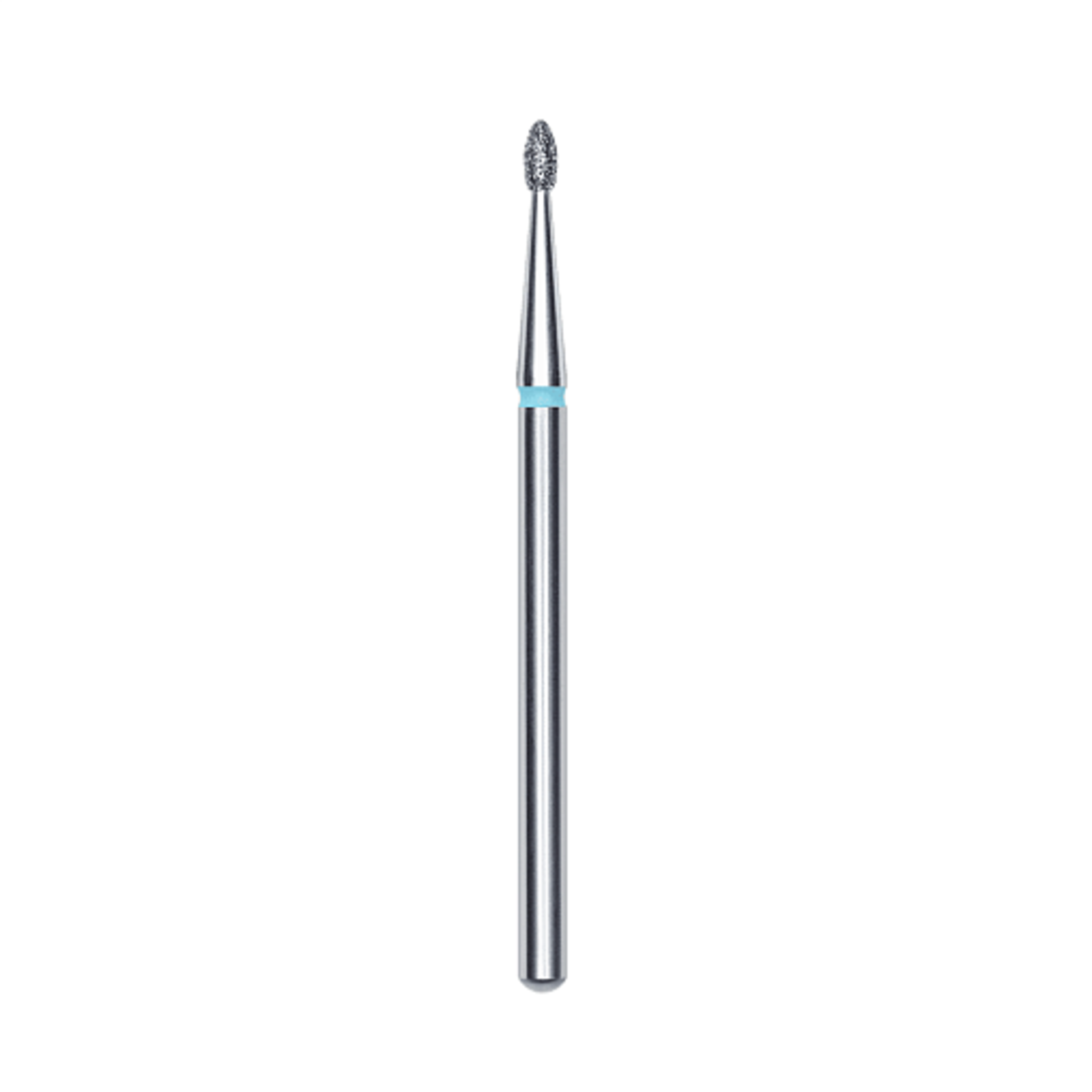 Knop diamant (blauw) 6B  016’3,4 (D 1,6 mm, L 3,4 mm)