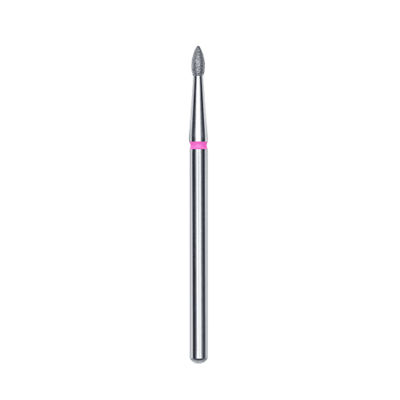 Knop diamant (roze/rood) 61P  018’4 (D 1,8 mm, L 4 mm)