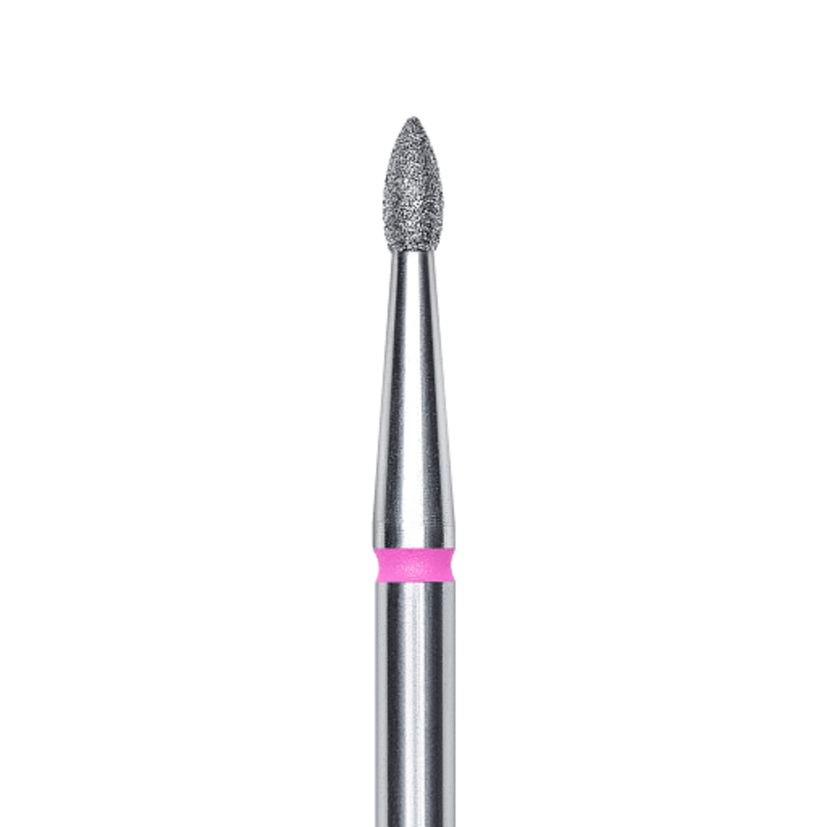 Knop diamant (roze/rood) 61P  018’4 (D 1,8 mm, L 4 mm)