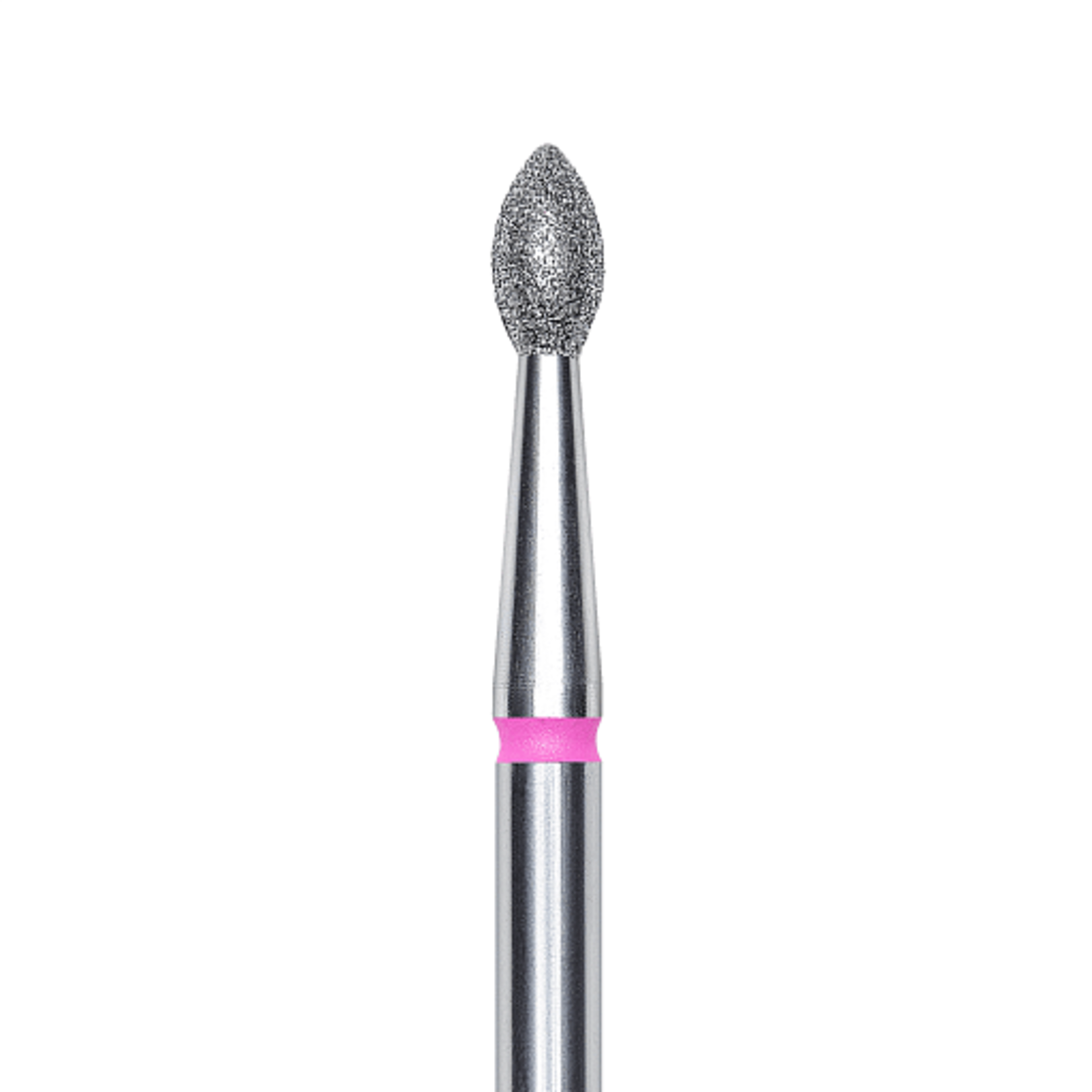 Knop diamant (roze/rood) 61P  025’4,5 (D 2,5 mm, L 4,5 mm)