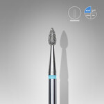 Druppel diamant (blauw) 5B  023’5
