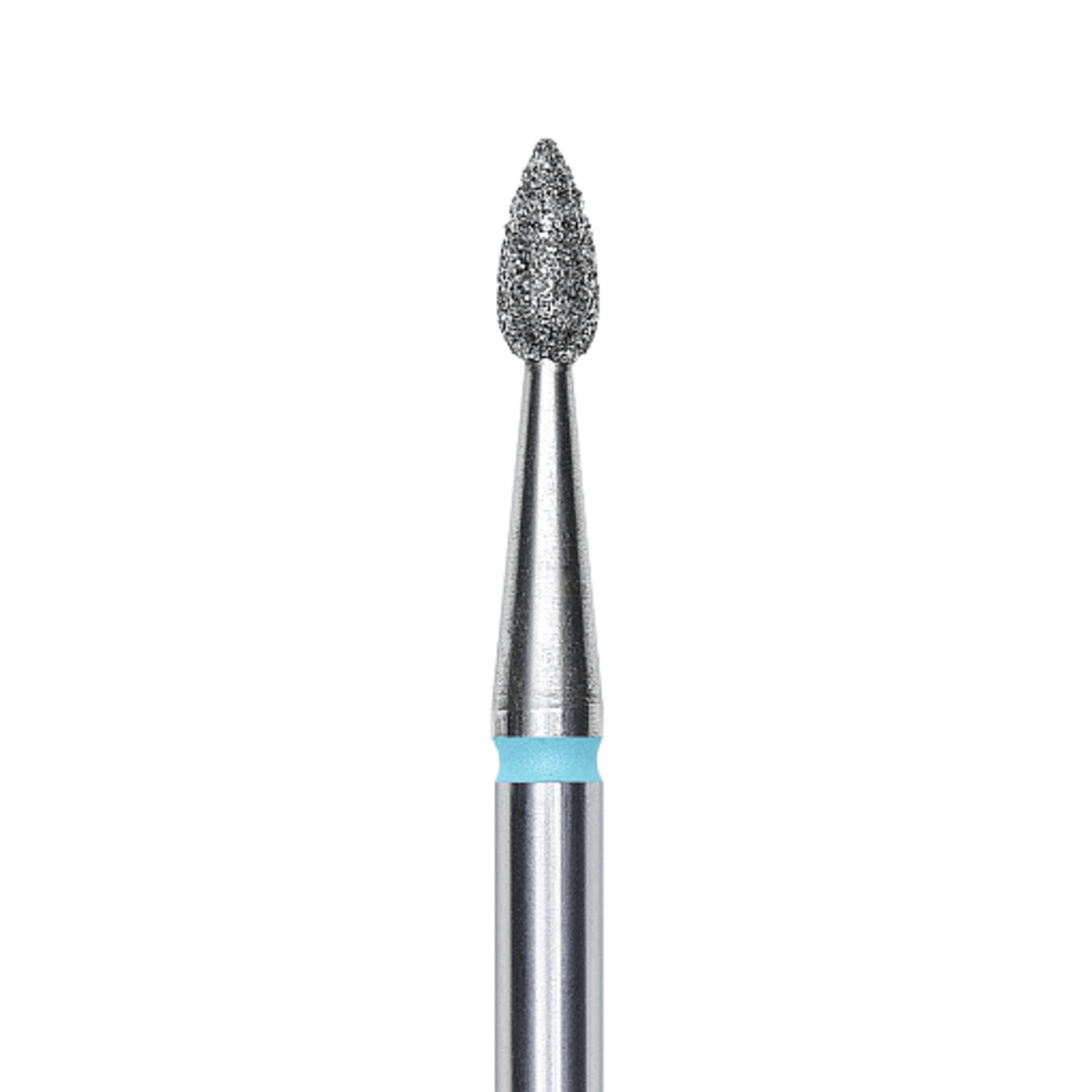 Goutte diamant (bleu) 5B  023’5 (D 2,3 mm, L 5 mm)