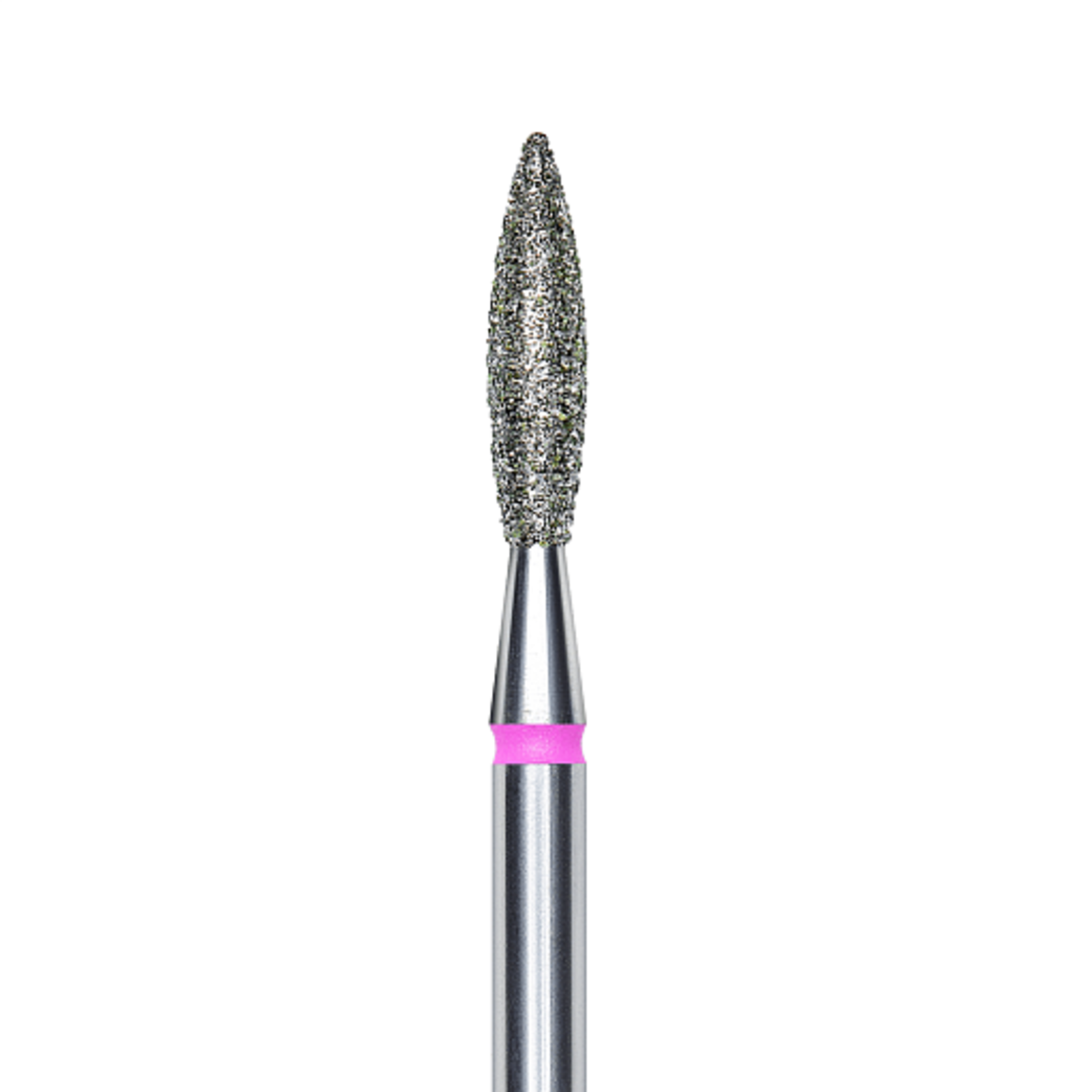 Vlam diamant (roze/rood) 4P  023’10 (D 2,3 mm, L 10 mm)