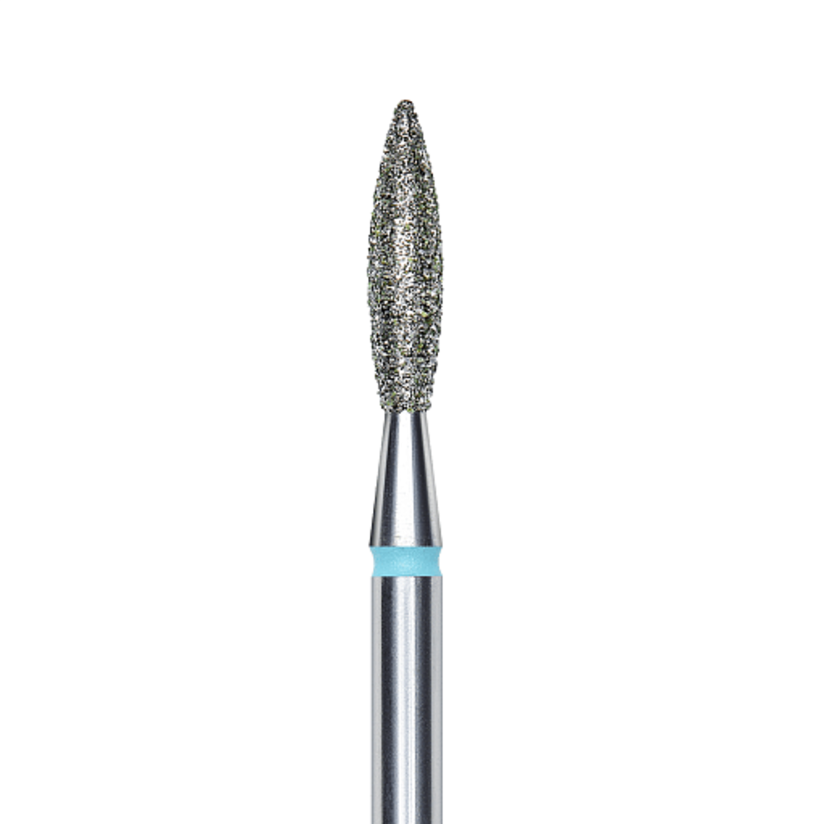 Flamme diamant (bleu) 4B  023’10 (D 2,3 mm, L 10 mm)