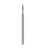 Vlam spits diamant (roze/rood) 41P  016’8 (D 1,6 mm, L 8 mm)